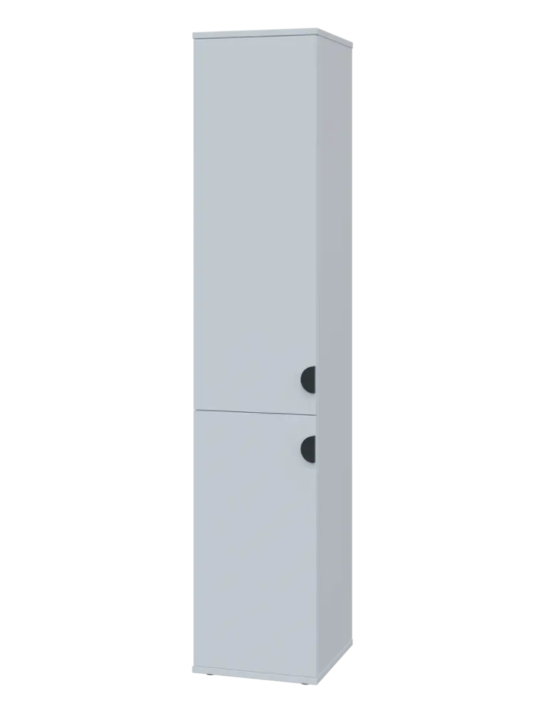 TN 5 - 32D kancelářská skříň, 2-dveřová, levá, 1822x360x400, bílá